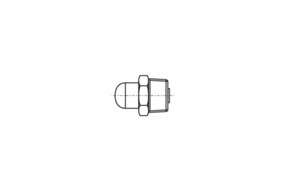 DIN 3402-A цинк Пресмаслянка різьбова 180 градусів шестигранник