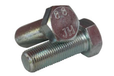 DIN 961 8,8 цинк Болт с шестигранной головкой и полной резьбой, мелкий шаг резьбы