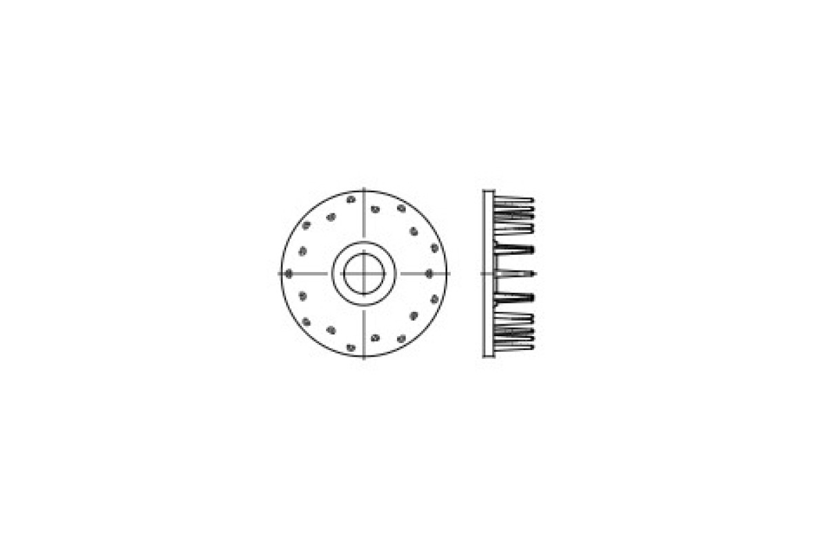 DIN 1052-D цинк Шайба для деревянных конструкций
